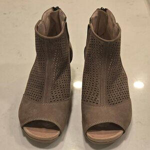 Open Toe Booties